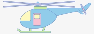Helicopter Clipart Colorful - Clip Art #5387897