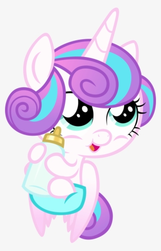 Artist Tuppkam Baby Cute Diaper High - Princess Flurry Flurry Heart As A Baby #5388063