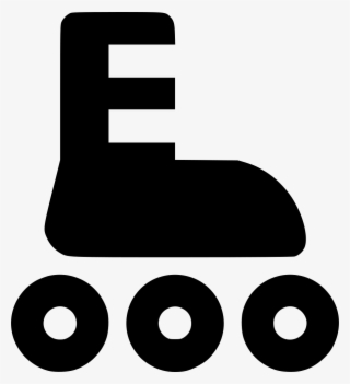 Rollerblade Drawing Icon - Circle #5388144