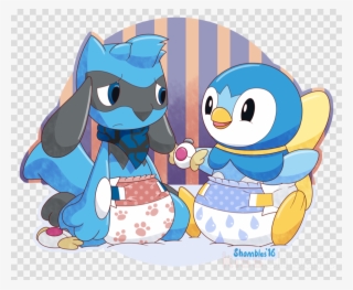 Riolu Diaper Clipart Diaper Penguin Pokémon - Penguin #5388303
