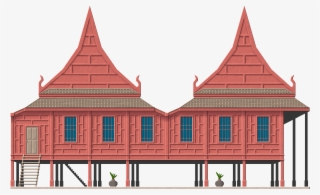 Thai House Png #5388541