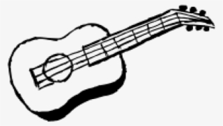 Drawn Guitar Hand Drawn - Line Art #5388944