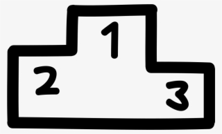 Banner Library Stock Hand Drawn Outline Png Icon Free - Podium Dibujo #5390290