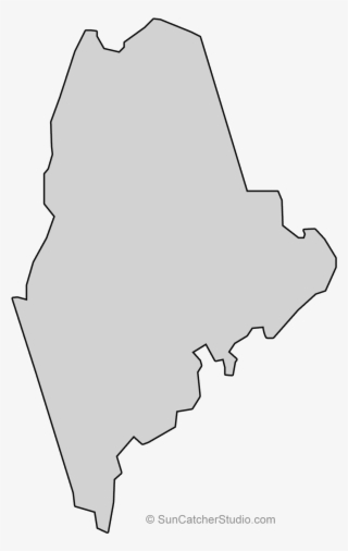 Maine - Maine State Outline #5391580