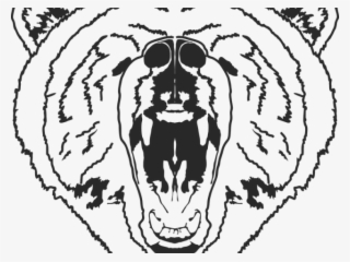 Bear Outline - Sketsa Gambar Beruang Marah #5392246