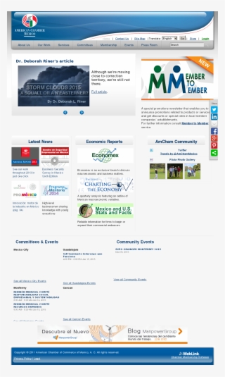 American Chamber Of Commerce Of Mexico Competitors, - Web Page #5392789