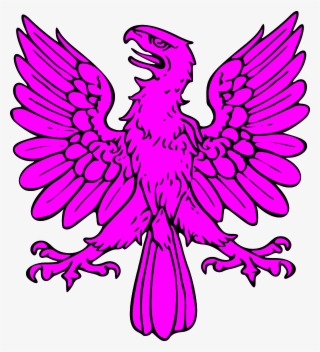 Yellow Eagle Outline - American-badass-b Round Ornament #5392941