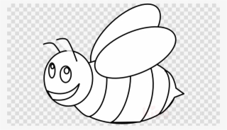 Outline Of A Bee Clipart Western Honey Bee Bumblebee - Outline Of A Bee #5393666