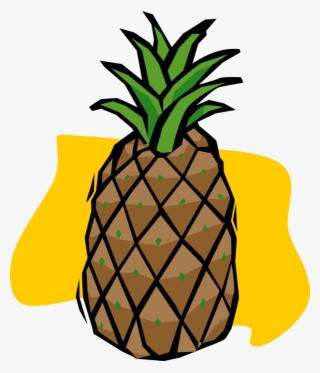 Graphic Freeuse Pineapple Image Illustration Of Plant - Illustration #5393954