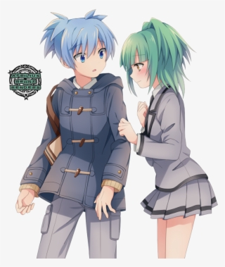 Nagisa X Kaede By Apriliusrehnzzz Classroom Pictures, - Nagisa X Kayano Assassin Classroom #5395593