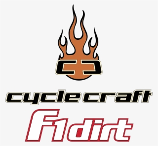 Cyclecraft F1 Dirt Logo Png Transparent #5395596