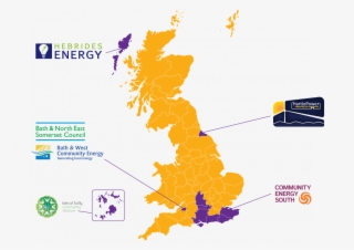 Working With Local Community Groups - Silhouette Of Great Britain #5396948