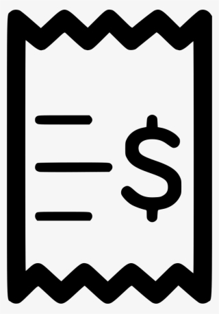 Receipt Dollar Sign Comments - Icon #5397305