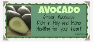 Avocado - Haiku Poems About Avocados #5397371