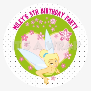 Tinkerbell Party Box Stickers - Party #5398858