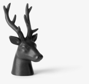 Deer-1024x975 - Black And White Object #540465
