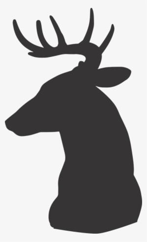 Deer,deer - Kepala Rusa Siluet Png #540518