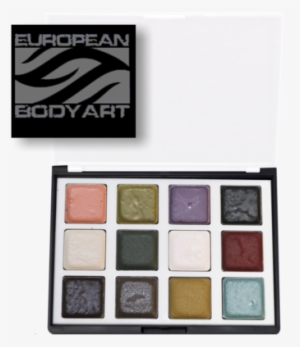 Encore 12 Color Master Palette - European Body Art Encore Alcohol Activated Makeup Palette, #540665 Encore 12 Color Master Palette - European Body Art Encore Alcohol Activated Makeup Palette, #540665