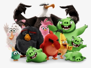 The Cast - Angry Birds Movie Characters Png #540688