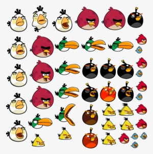 Startup Time - Sprites - Angry Birds Bird Sprites #540723