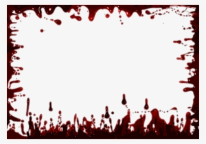 Blood Frame Background - Blood Background Png #540777