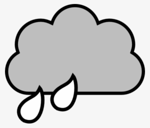 Cloud Black And White Storm Cloud Clipart Black And - Raincloud Clipart #541671