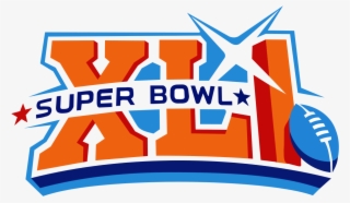February Clipart Super Bowl - Super Bowl 2007 Logo #541934