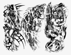 Transparent Tattoos Vampire - Punk Tattoos Transparent #543123