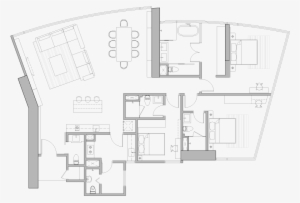 Free Vector Floor Plan Elements Beautiful Architectural - Floor Plan #543537