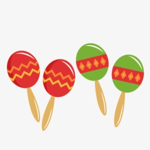 Maracas Transparent Hispanic - Mexican Maracas Clipart Png #544684