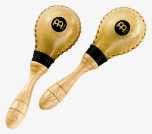Rawhide Maracas - Meinl Percussion Msm2 Natural Rawhide Maracas #544689