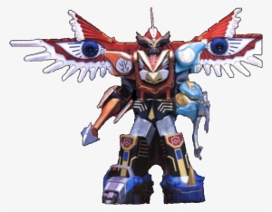 Isis Megazord & Gaoicarus - Zyuoh Ninnin Super Sentai Robo Wikia #544788