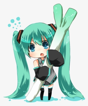 Free: Hatsune Miku Png Hd - Hatsune Miku Anime Full Body, Transparent  