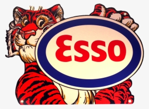 Esso - Tiger - Sign V=1487270810 - Esso Tiger Logo #545891