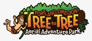 Aerial Adventure Park Serving The Gaston And Portland, - Tree To Tree Adventure Park Logo #546036