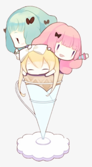 Vocaloid Milkshake Miku Hatsune Luka Megurine Rin Kagamine - Chibis Kawaii Vocaloid #546062
