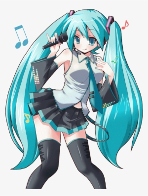 Next - Hatsune Miku Anime Png #546132