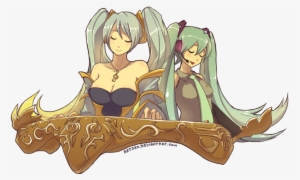 Image - Sona League Of Legends Miku #546259