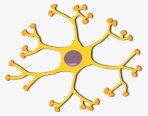 Neuron Clipart Design - Brain Cell Clipart #546532