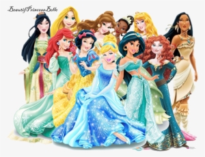 Graphic Free Stock Disney Princesses Cartoon Characters - Cartoon Characters Disney Princess #546820