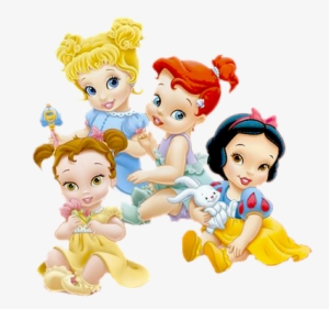 Disney Babies Clip Art - Princesas De Disney Bebes #547193