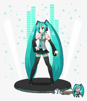 Hatsune Miku - Miku Singing Png Transparent #547211