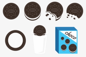 Free Png Oreo Png Images Transparent - Galleta Oreo Vector #547276