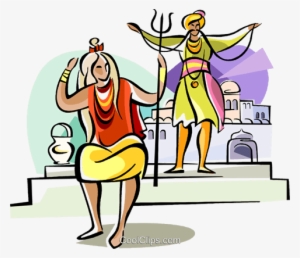 Sadhu Prayer For The Dead Royalty Free Vector Clip - Clip Art #547545