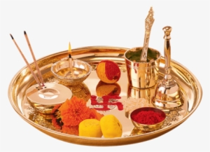 Transparent Backgrounds Images For Free And Premium - Pooja Thali Set #547846