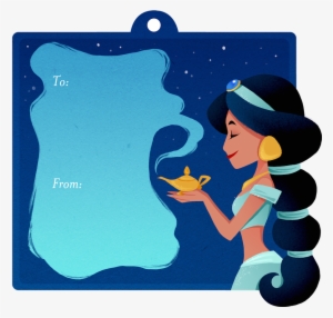Di Holidaytag Jasmine Revised - Princess Jasmine Gift Tag #547977