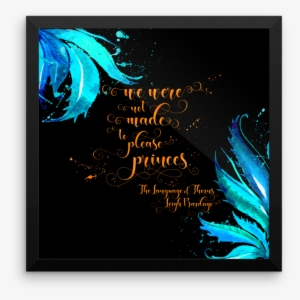 The Language Of Thorns Quote Art Print - Ulla Language Of Thorns #548171