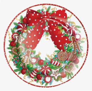 Caspari Candy Wreath Paper Cocktail Napkins #548230