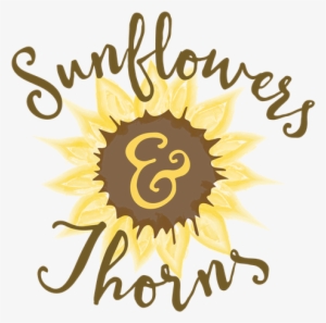 Sunflowers And Thorns - Adult Coloring Book Of Flowers #548399