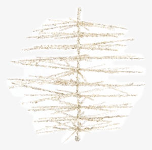 Glittered Pine Needle Ornaments 2 - Christmas Tree #548479